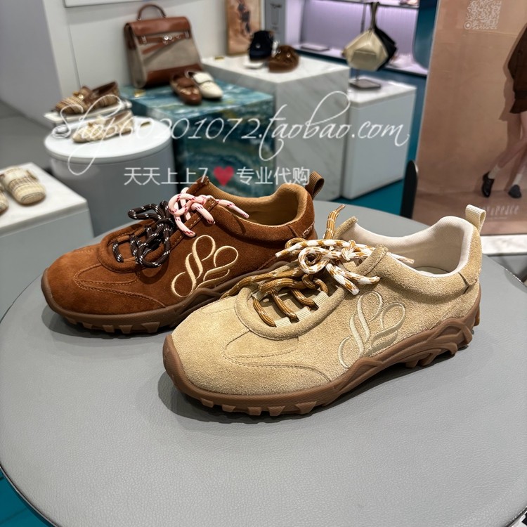 真美诗2026春季新款牛绒撞色复古运动休闲鞋厚底袋鼠鞋单鞋24127,女鞋,时尚休闲鞋,淘宝优惠券,粉丝福利购,淘宝优惠卷