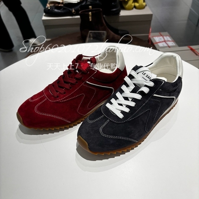 莱尔斯丹2025秋季女鞋平底德训鞋