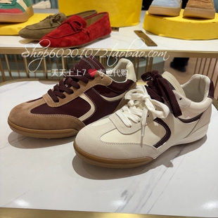 tigrisso/蹀愫2025春季女鞋撞色德训鞋不累脚阿甘鞋女TA65162-50