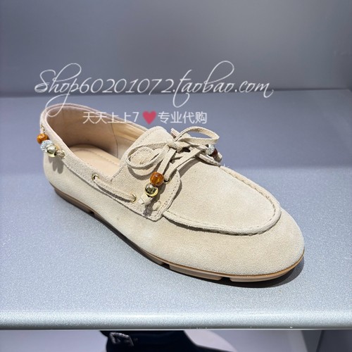 思加图2026春季女鞋一脚蹬乐福鞋