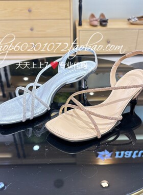 娜冉2026夏季女鞋专一字带女凉鞋