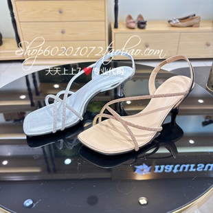 natursun娜冉2026夏季女鞋专柜正品简约秀气细跟女凉鞋 N26328203