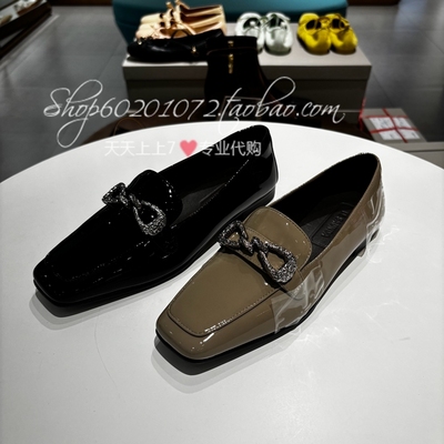 莱尔斯丹2025秋女鞋乐福鞋蝴蝶结