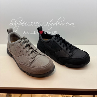 Clarks其乐2025春季男鞋三瓣鞋休闲运动鞋板鞋 26180727 28180730