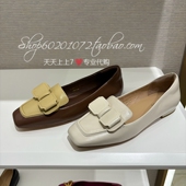 女鞋 撞色柔软单鞋 蝴蝶结乐福鞋 Tigrisso蹀愫2024秋季 女TA54501