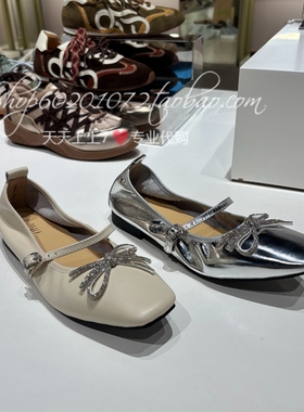 Joy&Peace真美诗2025秋季女鞋蝴蝶结少女芭蕾玛丽珍鞋女单鞋58610