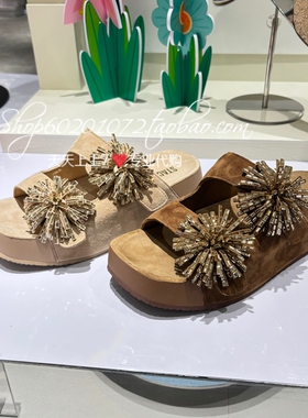Staccato思加图2026夏季女鞋烟花假日勃肯鞋一脚蹬女凉拖鞋 EF631