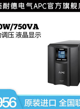 APC施耐德SMC750I-CH在线互动500W/750VA塔式UPS不间断电源