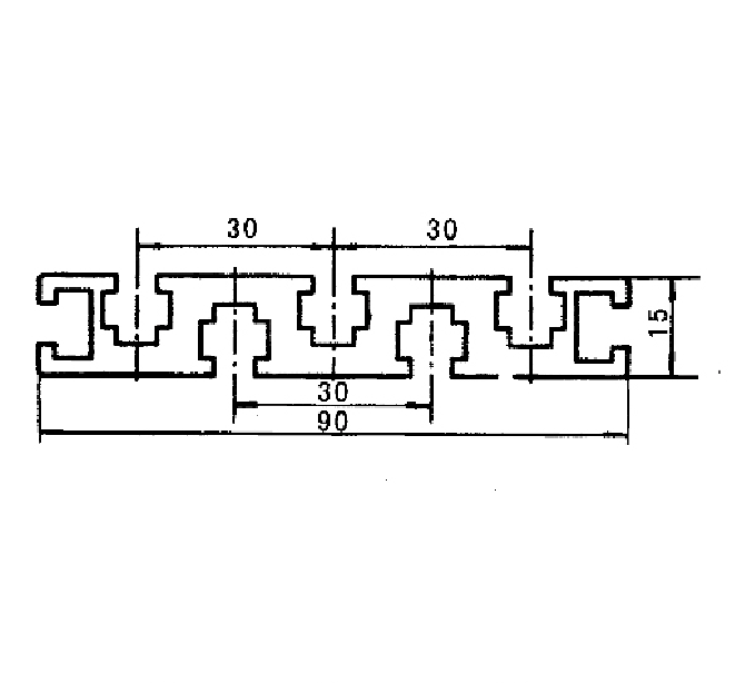 瑞林rlc-1590国标工业铝型材