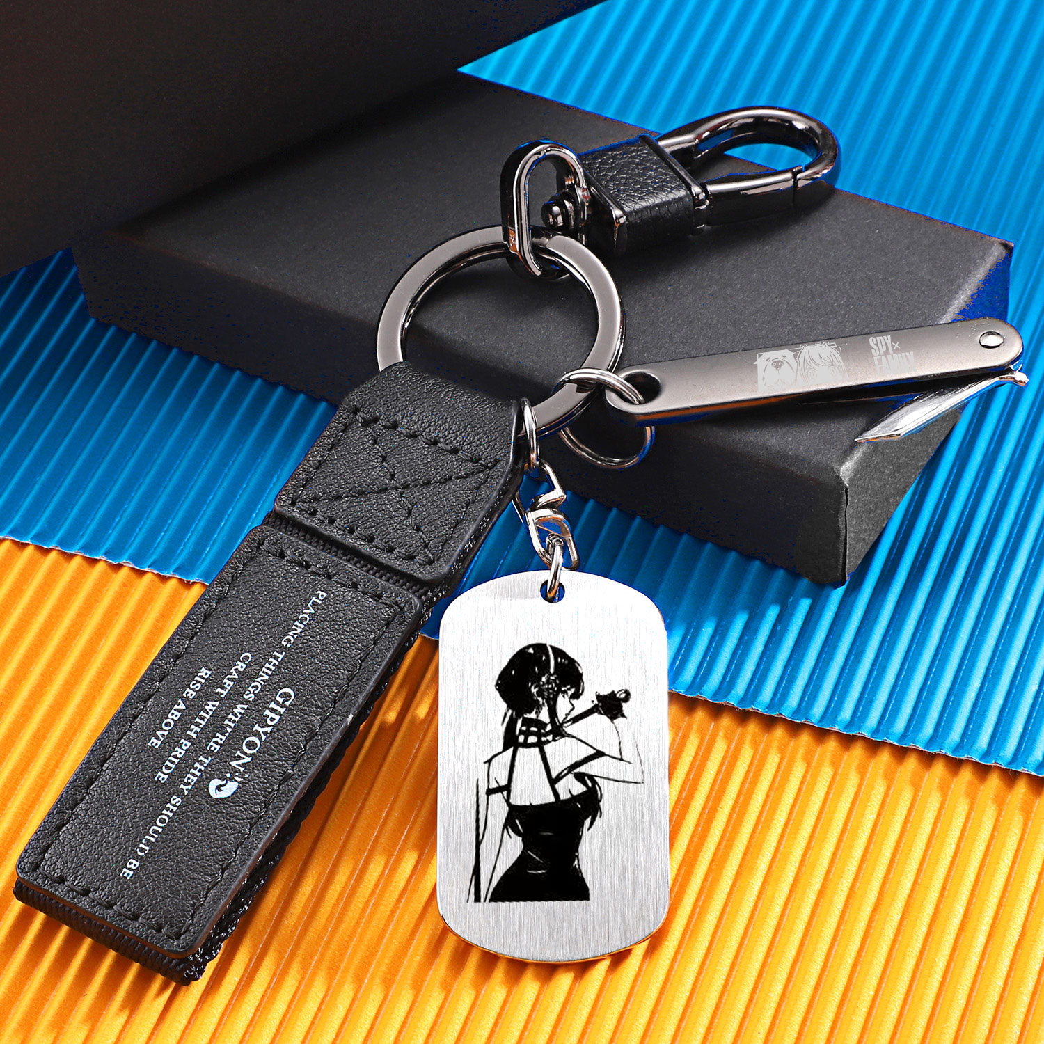 SPYFAMILY间谍过家家挂件黄昏约尔劳埃德钥匙扣创意同学礼物礼品