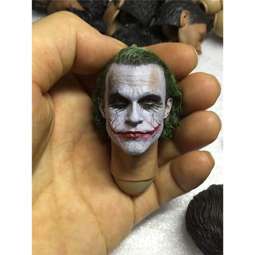 1/6兵人小丑头雕 MJ12大师版 小丑joker 希斯莱杰头雕新版现货 批