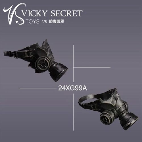 现货VSTOYS 1/6女兵人配件 防毒面罩配件24XG99 12寸可动人偶配件