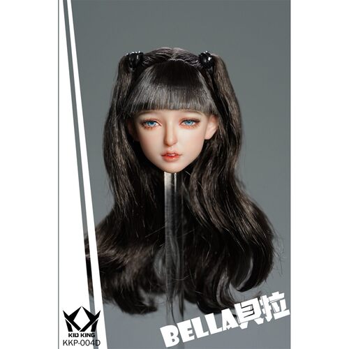 现货 KIDKING 1/6贝拉BELLA 植睫毛头雕 KKP004 适合搭配12寸兵人