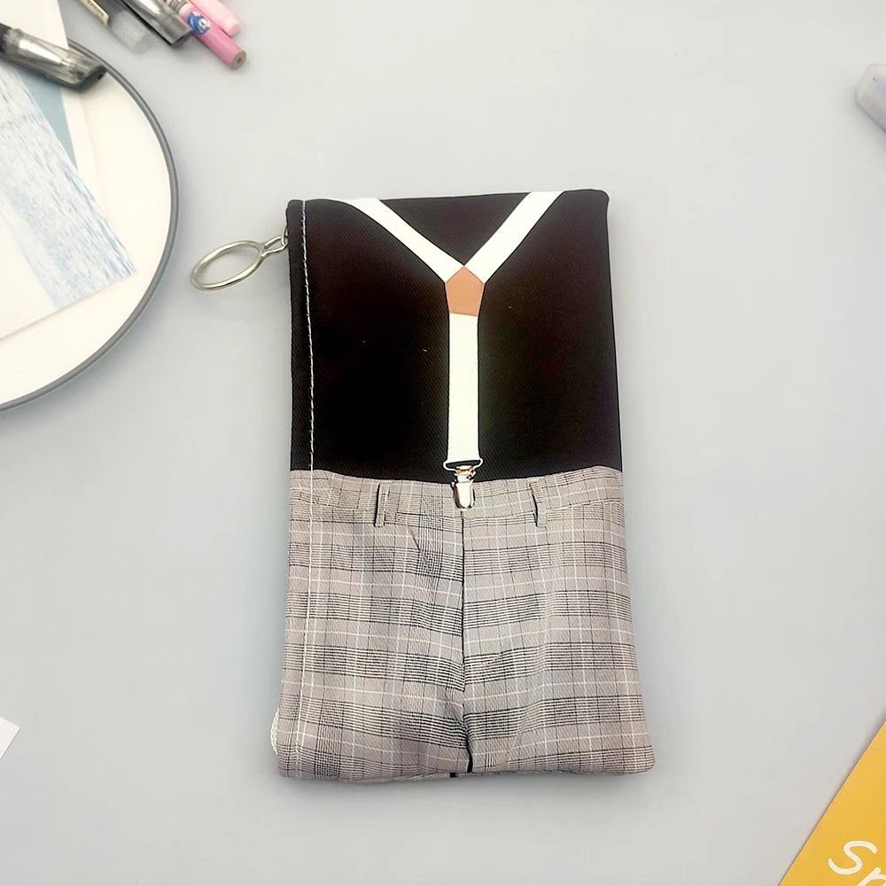 DIY定制笔袋大容量搞笑简约恶笔袋