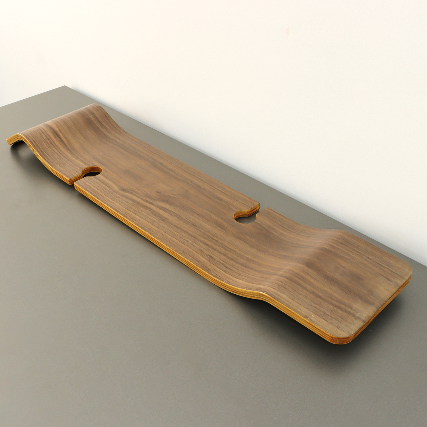 五星级酒店民宿浴缸置物架毛巾架红酒槽卫生间收纳架实木弯曲板子