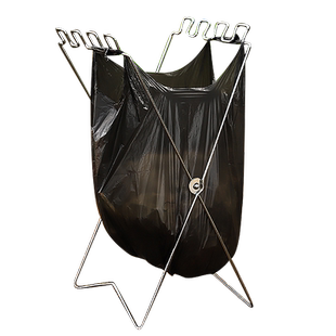 可折叠大容量垃圾桶个性干湿分离家用厨房垃圾架野外露营收纳支架