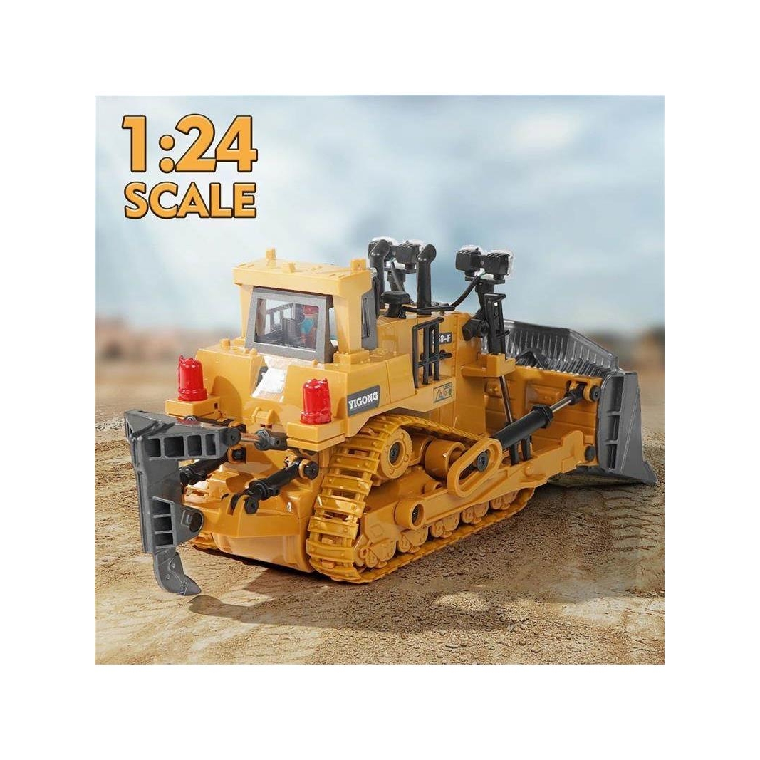 Children 2.4G Remote Control Excavator RC Model Car Toys Dum