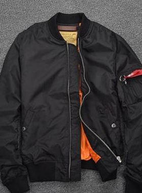 Ma1Bomber Jacket Pilot Outerwear Men Army Green Flight Coat