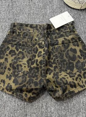 美式新款ins牛仔短裤女休闲低腰显瘦辣妹复古a字百搭阔腿外穿热裤