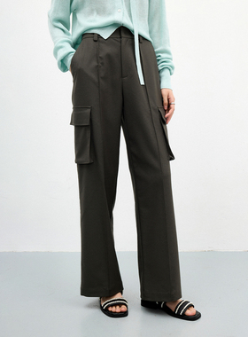 CLMX一穿即爱 “干爽挺阔”百搭时尚 时下当红炸街工装直筒神裤