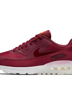 耐克 AIR MAX 90 Ultra Noble女子红色跑鞋 845110-600
