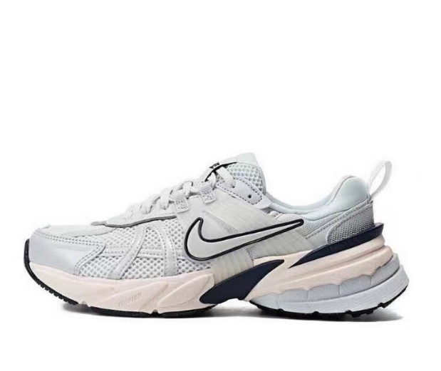 Nike耐克女子 V2K RUN 休闲运动厚底低帮跑步老爹鞋 FD0736-004