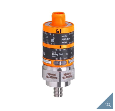 IFM易福门带直观开关点设定振动监控器 VKV021 VIBRATION MONITOR