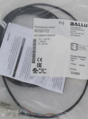原装BALLUFF巴鲁夫传感器BOS Q08M-PS-KD20-02 BOS01T2接近开关