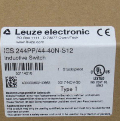 原装劳易测LEUZE传感器ISS 244PP/44-40N-S12 50114218