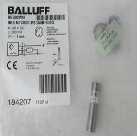原装BALLUFF巴鲁夫传感器BES M12MD1-PSC60B-S04G BES02WM
