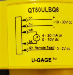 原装BANNER邦纳超声波测距传感器 QT50ULBQ6  QT50ULB