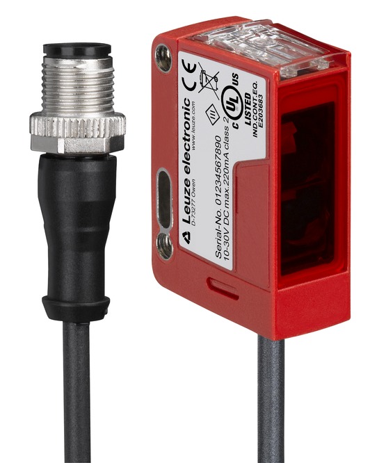 leuze传感器DRT25C.3R/L6-200-M12，4P-M12,LT-200-M12，L6,LT-M8