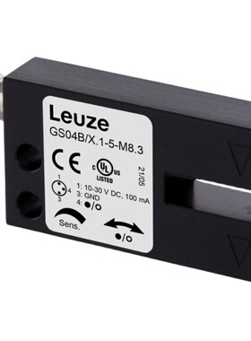 LEUZE GS04B/P.1-5-M8.3,10,20,30,40,50,60,GSL04B/1.1-120-M8.3
