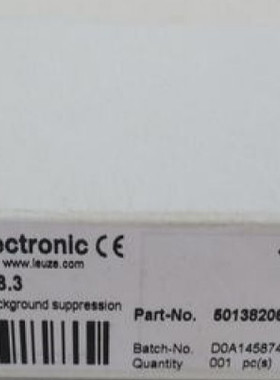 原装劳易测Leuze传感器HT3C/4-200-M 8.3 50138206漫反射光电开关