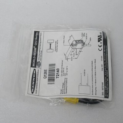 现货原装正品全新邦纳BANNER传感器 Q126E现货 72140