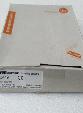 原装正品全新德国易福门IFM近接开关 IE5419 现货