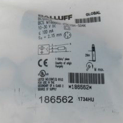 原装BALLUFF巴鲁夫传感器BCS M18BBG2-PSC15H-S04KBCS00LM