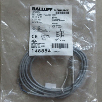 原装BALLUFF巴鲁夫传感器BES M08MI-PSC20B-BV02 BES003K接近开关