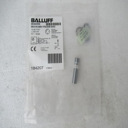 全新巴鲁夫BALLUFF传感器 BES M12MD1-PSC60B-S04G 现货BES02WM
