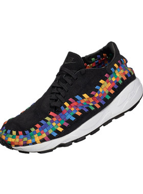 NIKE AIR FOOTSCAPE WOVEN RAINBOW 舒适柔软休闲鞋 FB1959-002