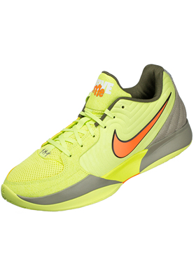 NIKE JA 2 TWELVE TIME 舒适百搭低帮篮球鞋黄绿色 FD7327-701