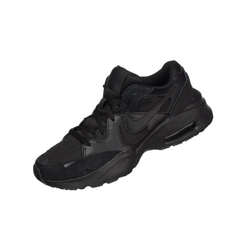 NIKE AIR MAX FUSION 舒适运动低帮休闲跑步鞋纯黑 CJ1670-001