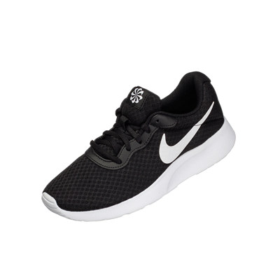 NIKE TANJUN LOW舒适百搭轻便生活跑步鞋女款黑白 DJ6257-004