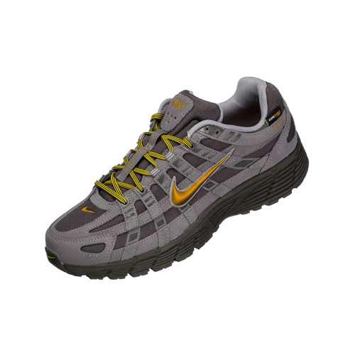 NIKE P-6000 舒适百搭复古低帮跑步鞋灰金 IH0946-201