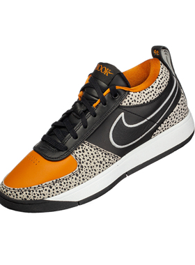 NIKE BOOK 1 SAFARI 舒适百搭低帮潮流篮球鞋黑白橙 IO9703-001