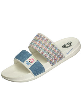 NIKE OFFCOURT DUO SLIDE 舒适缓震一字运动拖鞋女款 FJ7742-121