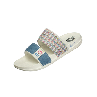 NIKE OFFCOURT DUO SLIDE 舒适缓震一字运动拖鞋女款 FJ7742-121