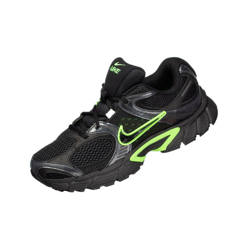 NIKE V5 RUNNER 舒适百搭复古低帮跑步鞋黑绿 HJ5228-005
