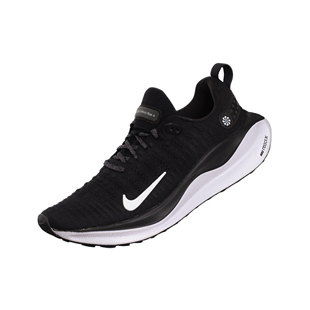 NIKE REACT X INFINITY RUN 4 泡棉舒适低帮跑步鞋黑白DR2665-001