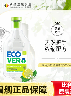 ecover进口多功能厨房不锈钢水垢清洁除霉剂泡泡神器欧维洁旗舰店